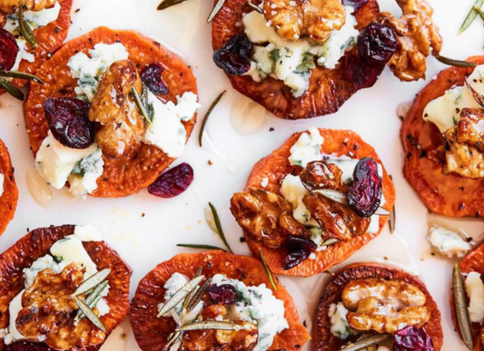 Sweet Potato Crostinis