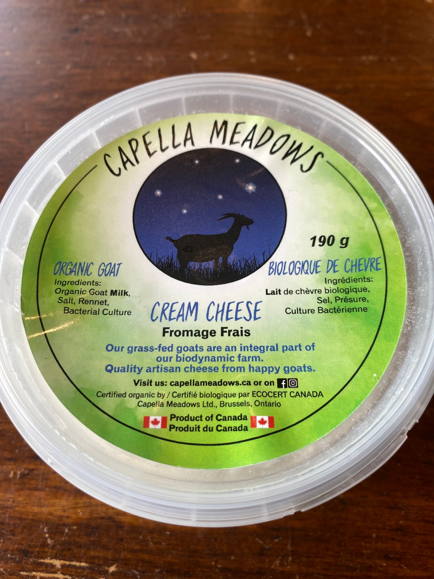 Capella Meadows Goat Cheese