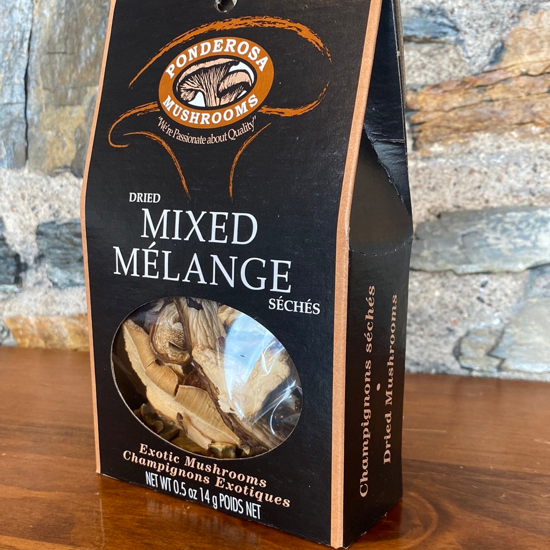 Dried Mixed Exotic Mushrooms