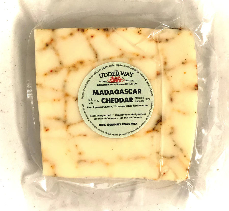 Udder Way- Madagascar Cheddar 150g