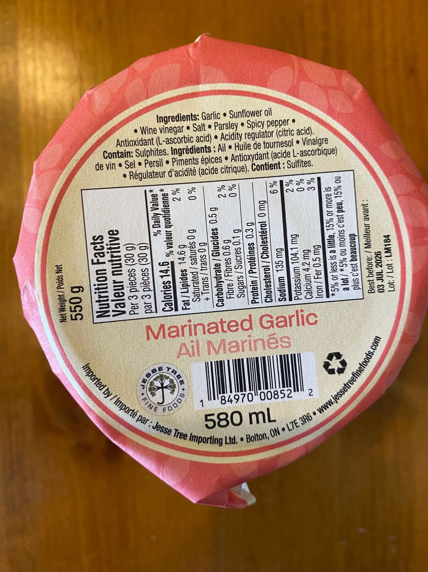 Marinated Garlic Cloves