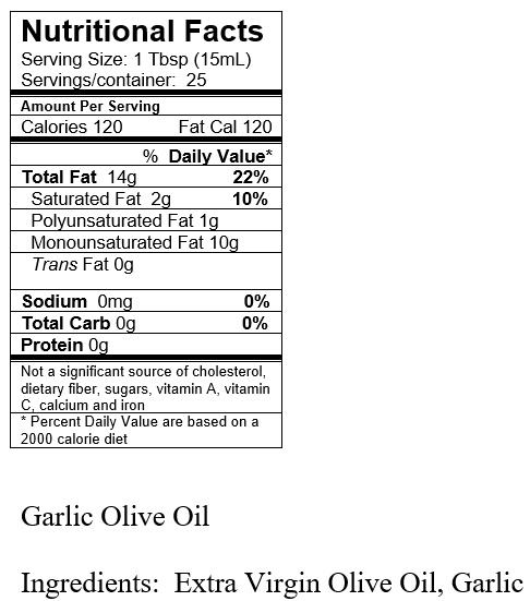 Garlic Olive Oil