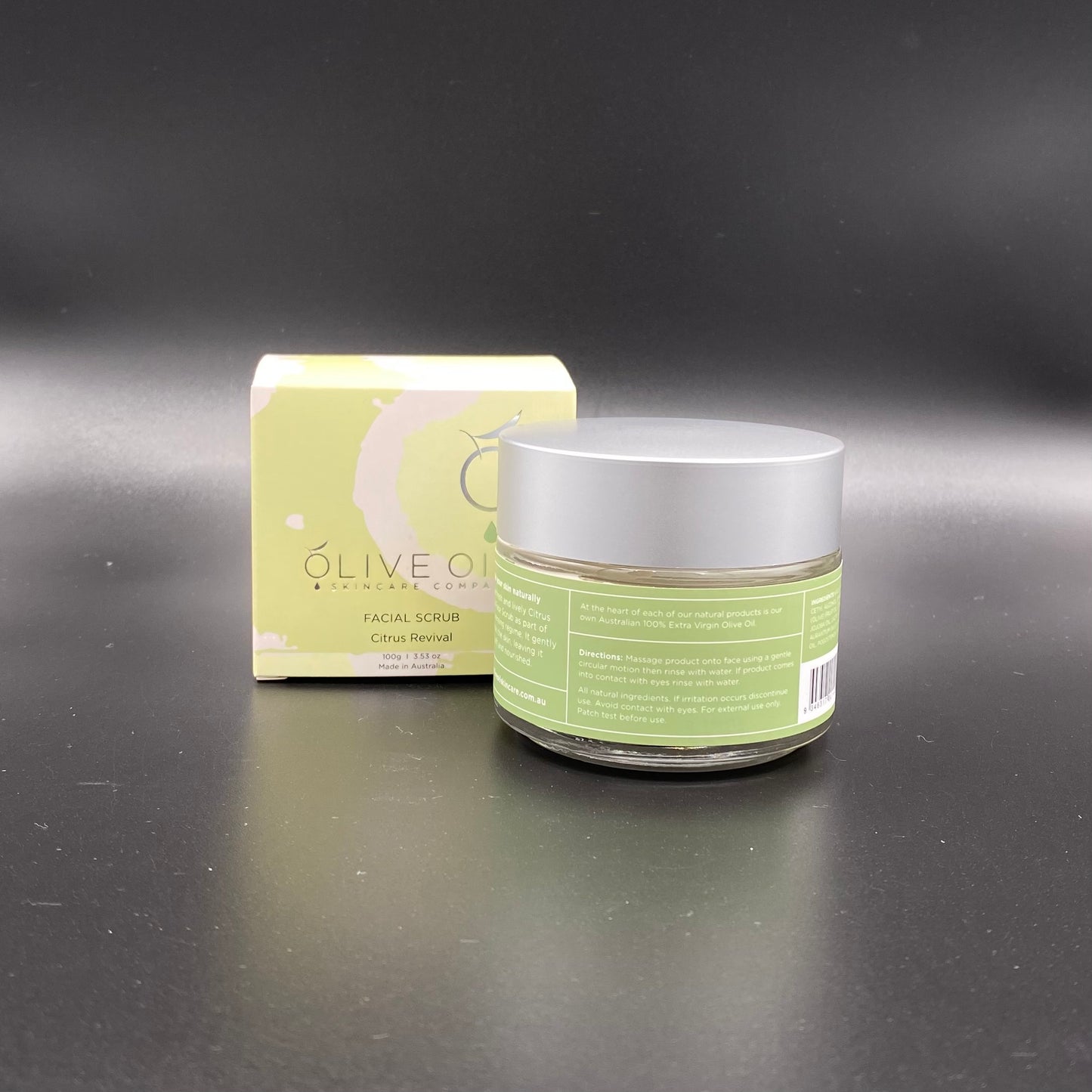 Exfoliant pour le visage aux agrumes