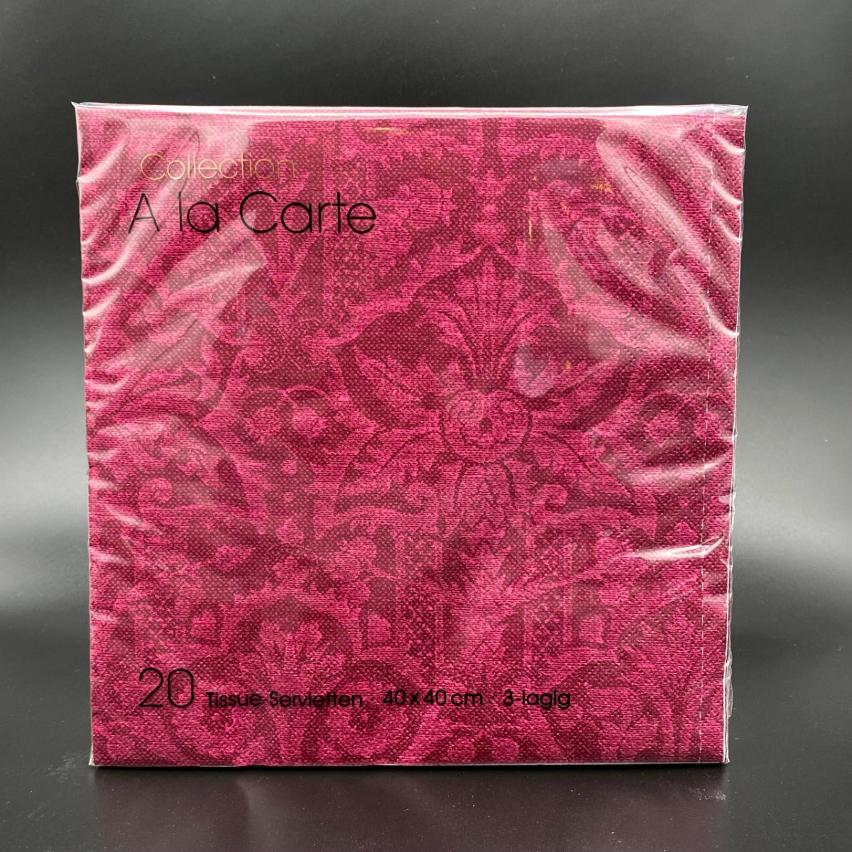 Serviettes en papier de qualité supérieure (Dîner 16"x16")