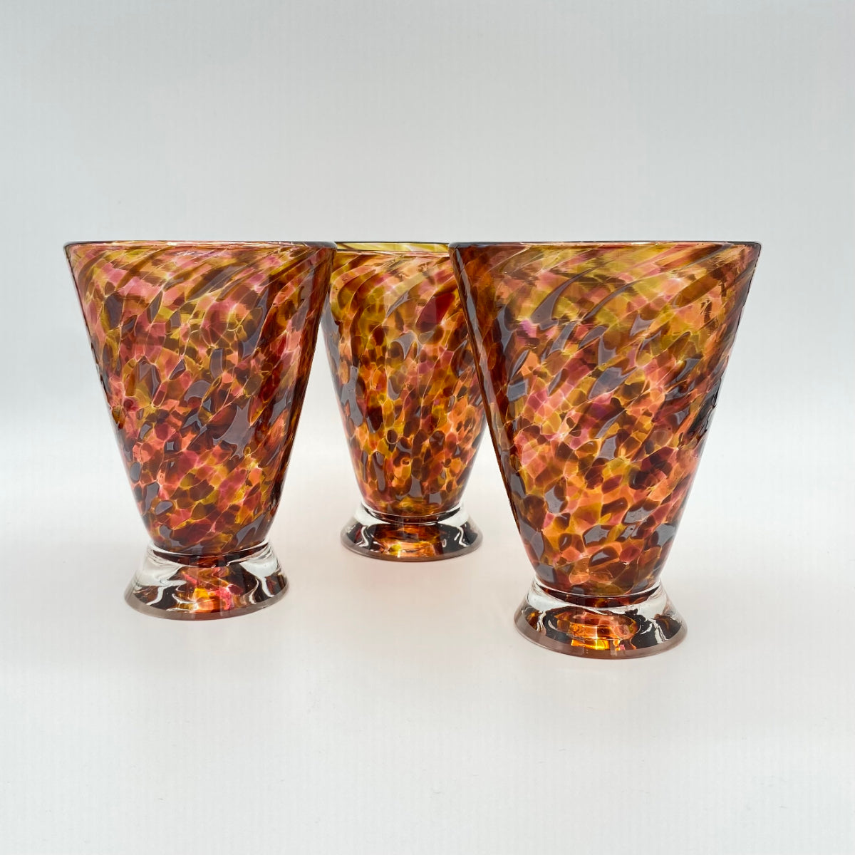 Verre soufflé à la main - Coupe Speckle