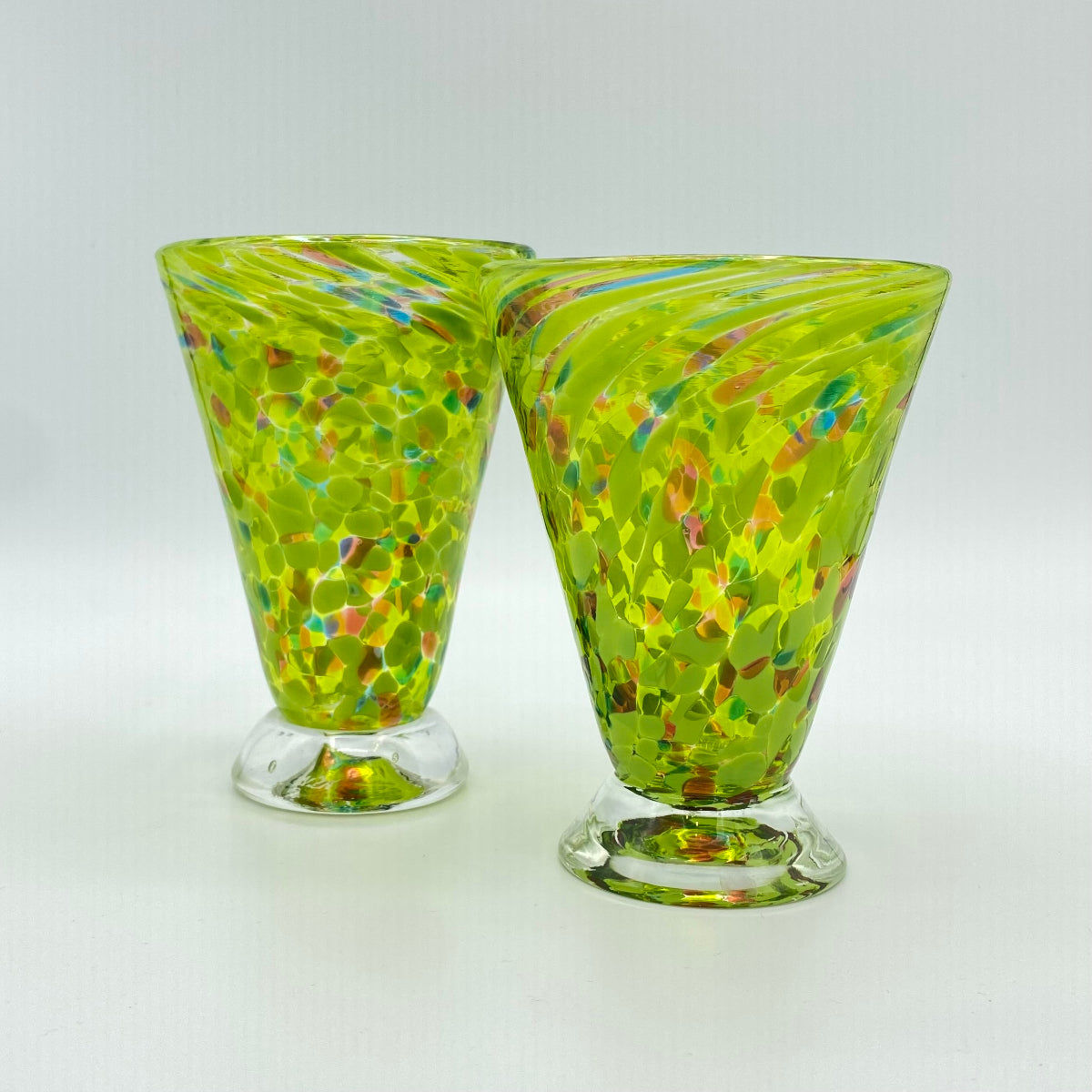 Verre soufflé à la main - Coupe Speckle