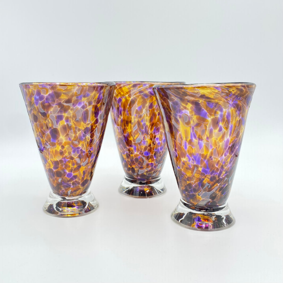 Verre soufflé à la main - Coupe Speckle