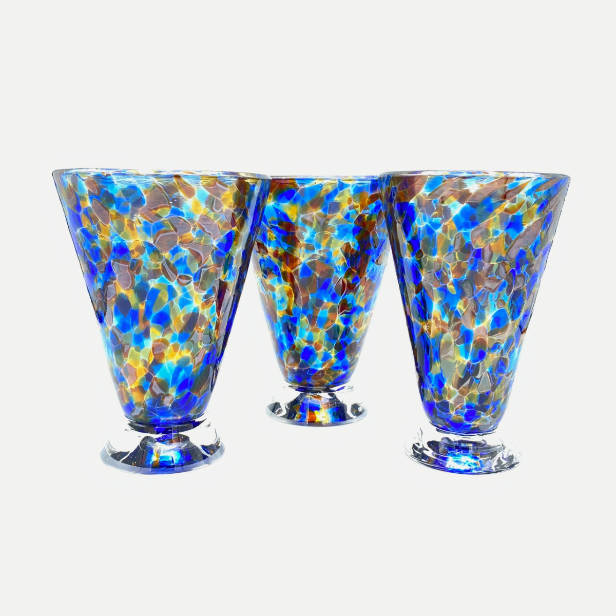 Verre soufflé à la main - Coupe Speckle