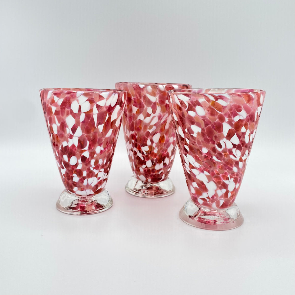 Verre soufflé à la main - Coupe Speckle