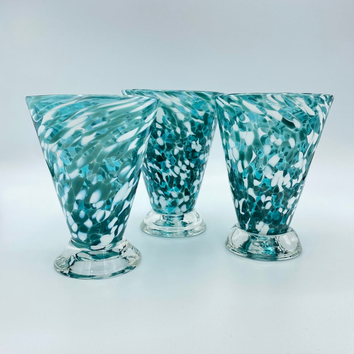 Verre soufflé à la main - Coupe Speckle