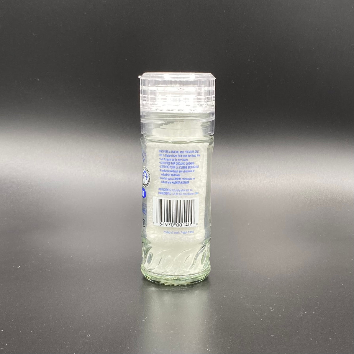 Dead Sea Salt- coarse with grinder top 120g