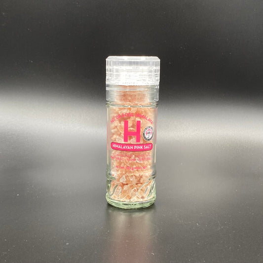 Himalayan Pink Salt-coarse with grinder top 120g