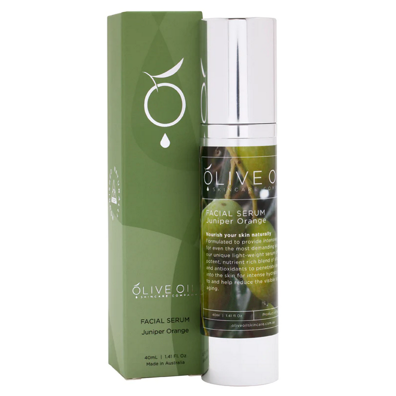 Sérum pour le visage à l'orange et au genévrier