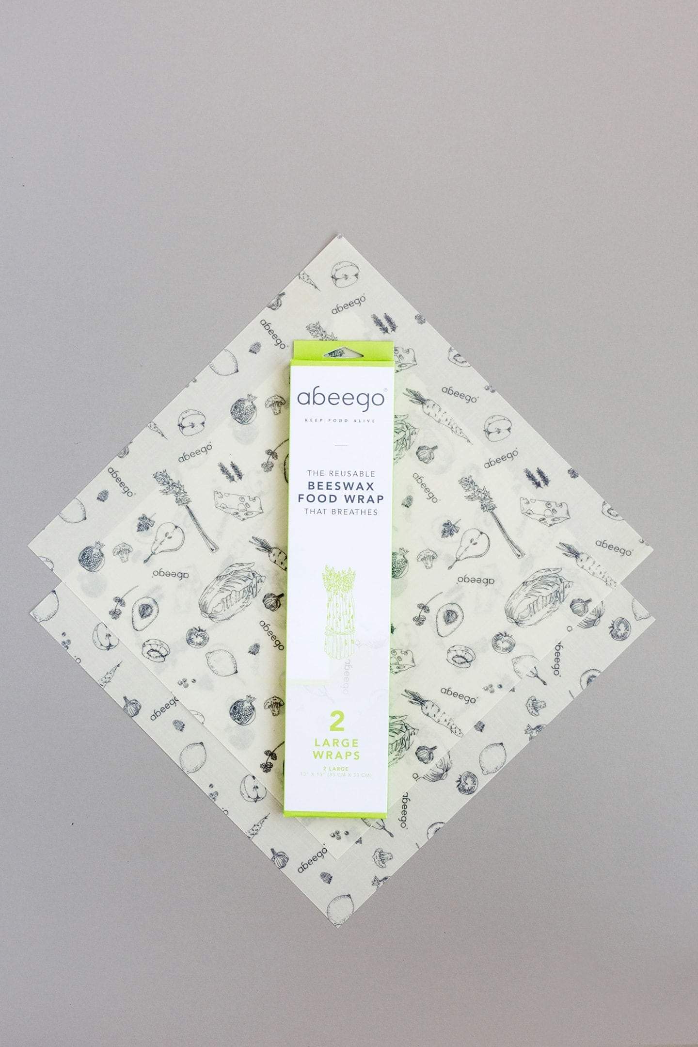 Abeego Reusable Beeswax Food Wrap