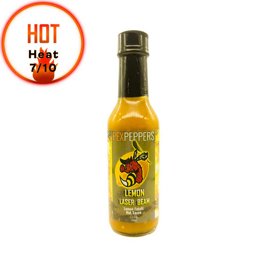 Lemon Laser Beam Fatalii Hot Sauce  - Pex Peppers