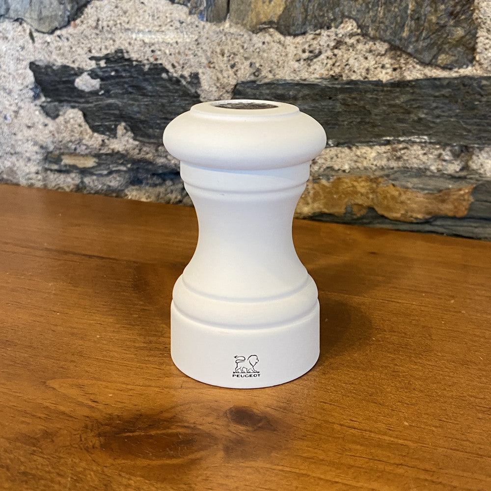 Peugeot-Bistro Salière bois/blanc 9cm