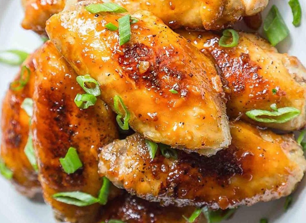 Honey & Ginger Balsamic Glazed Wings