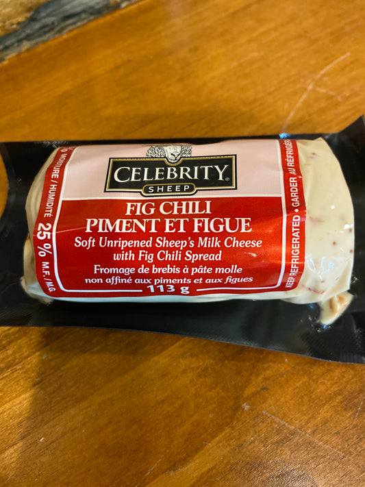 Celebrity Sheep Cheese - Fig & Chili 113g