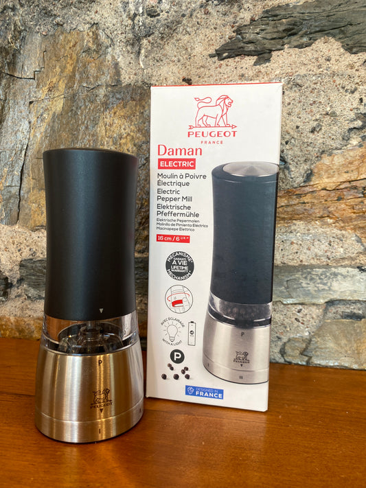Peugeot Daman Electric Pepper Mill 16cm