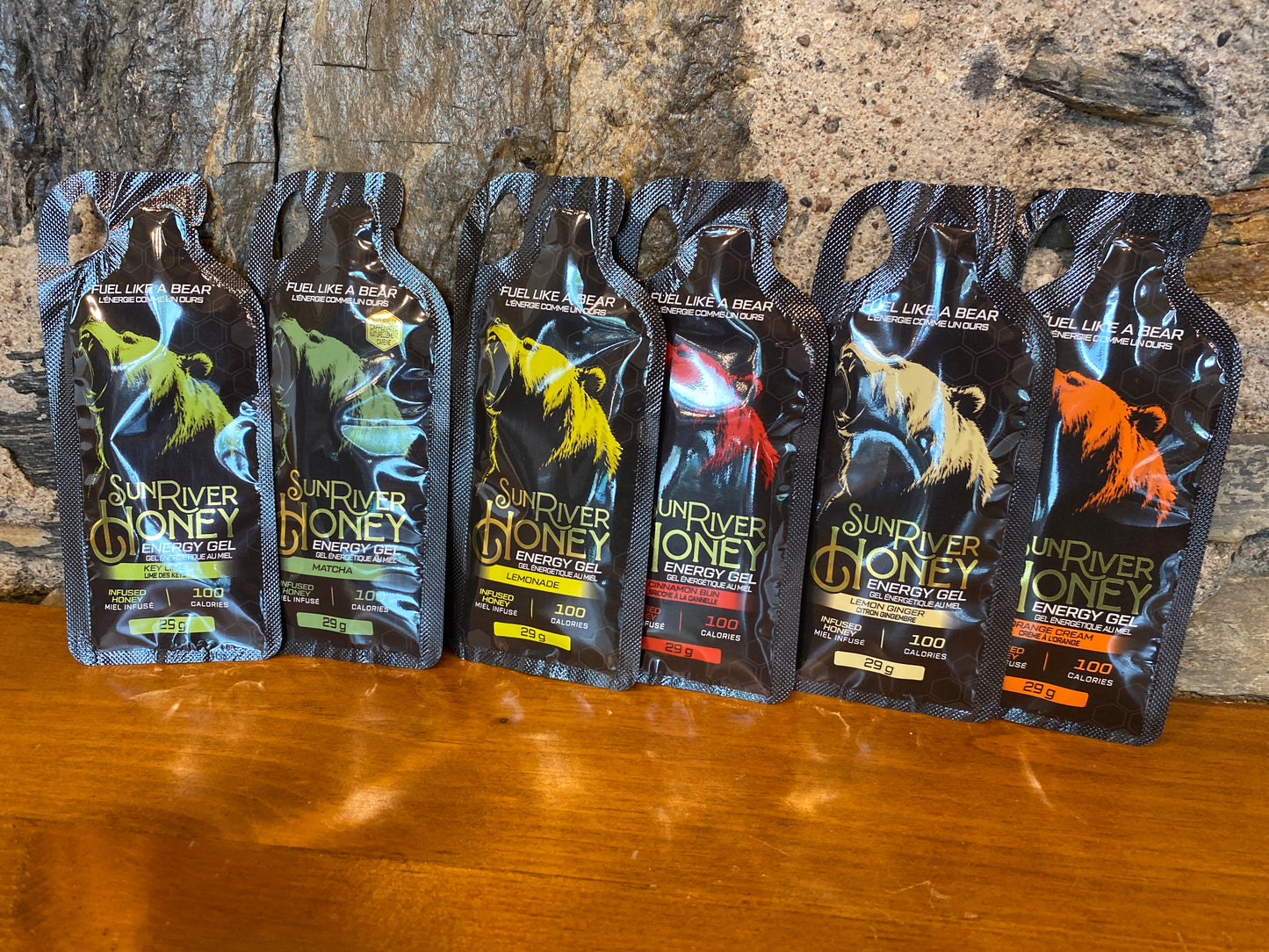 Sun River Honey Energy Gels