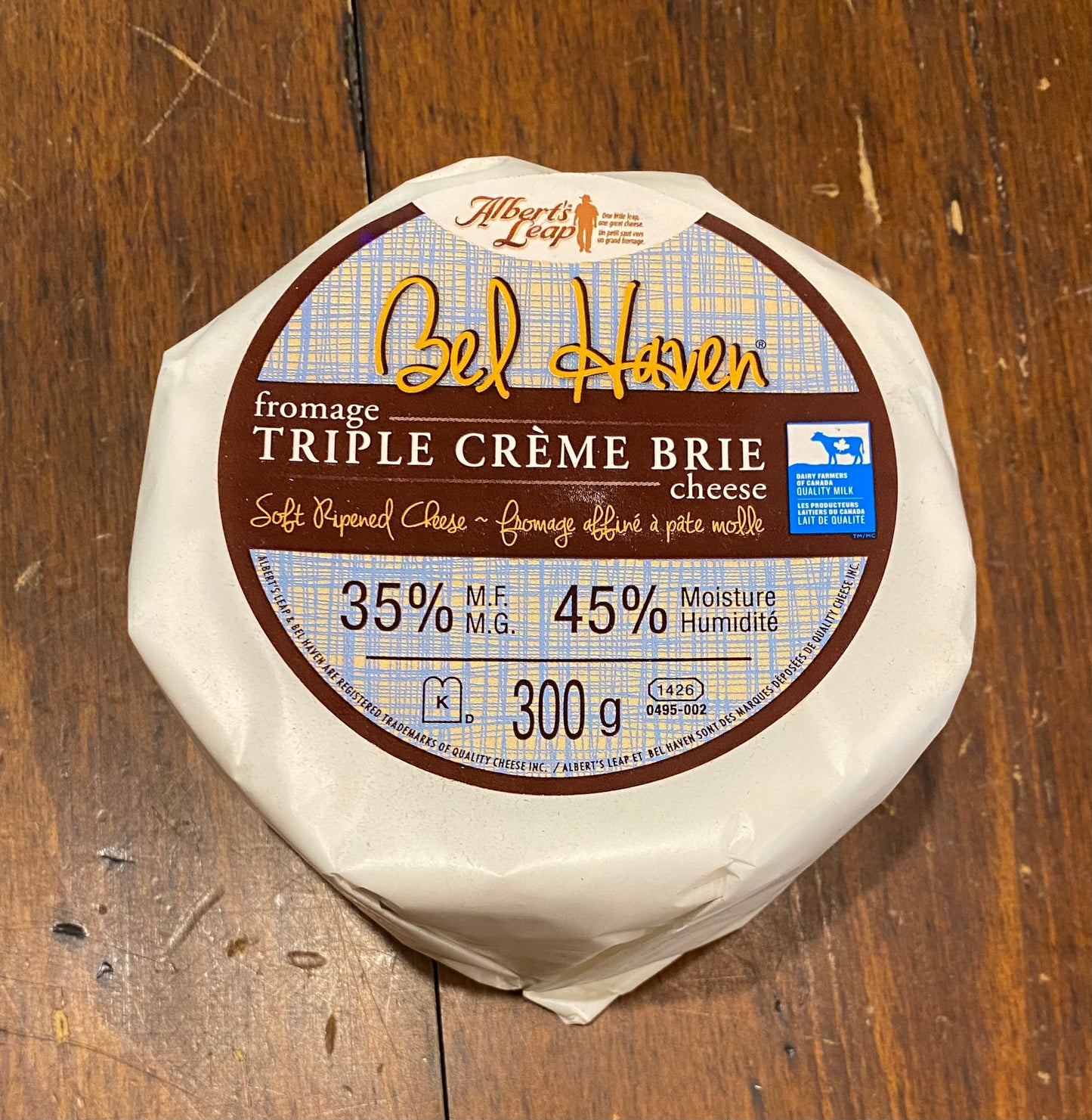 Bel Haven Triple Cream Brie 300g