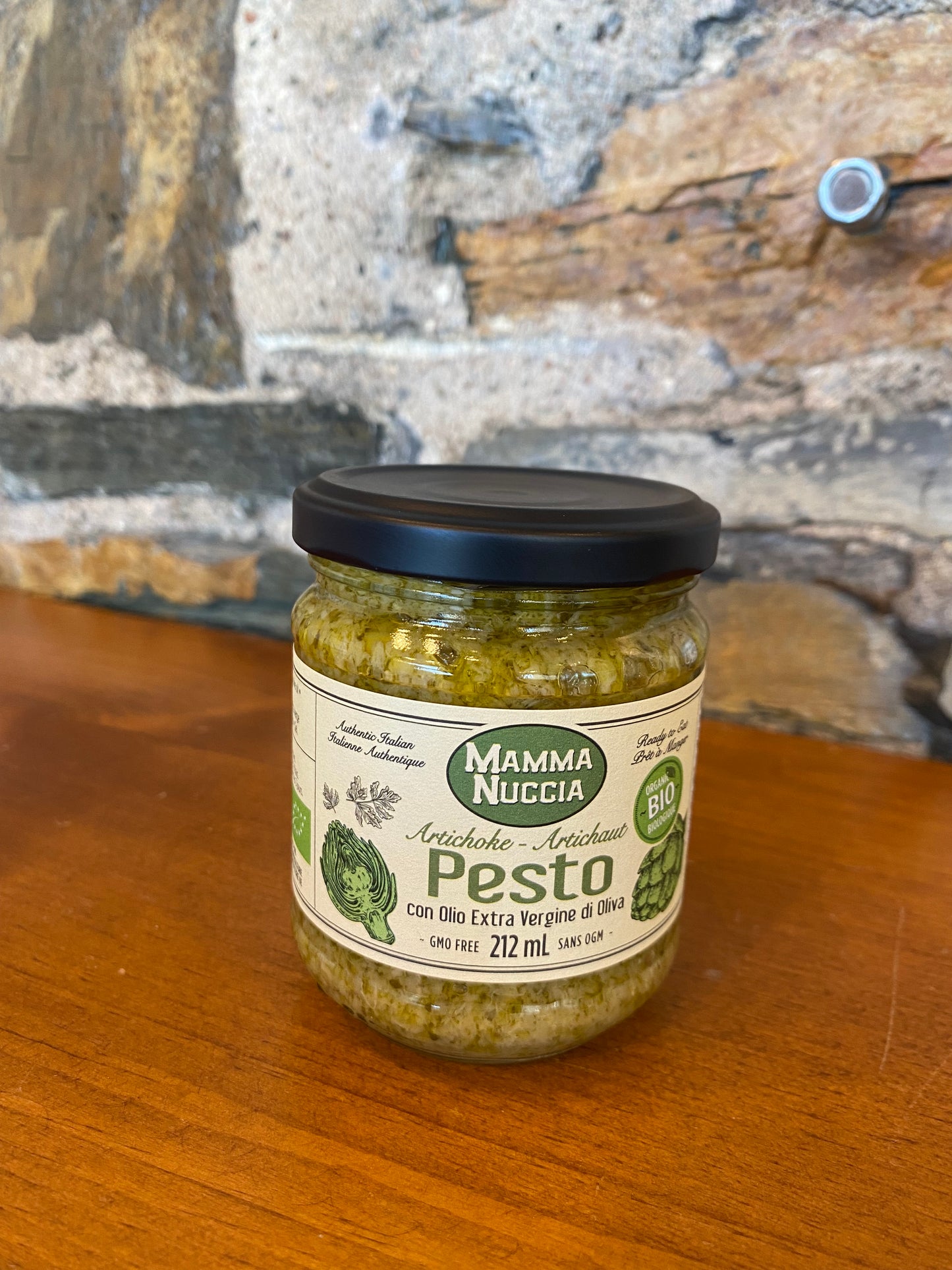 Organic Artichoke Pesto 212ml