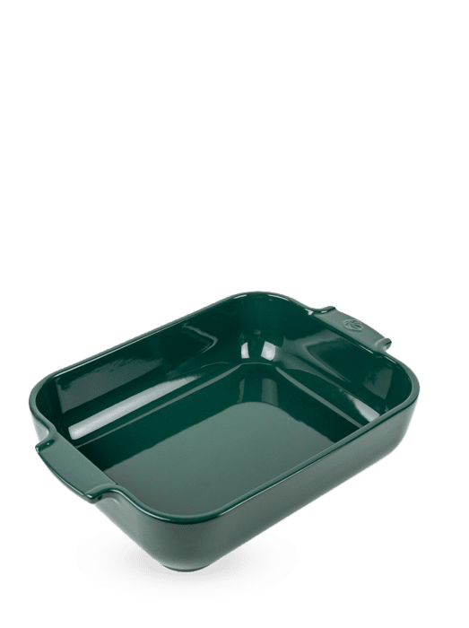 Peugeot Ceramic Rectangular Baking Dish-Forest Green 32cm(12 1/2")