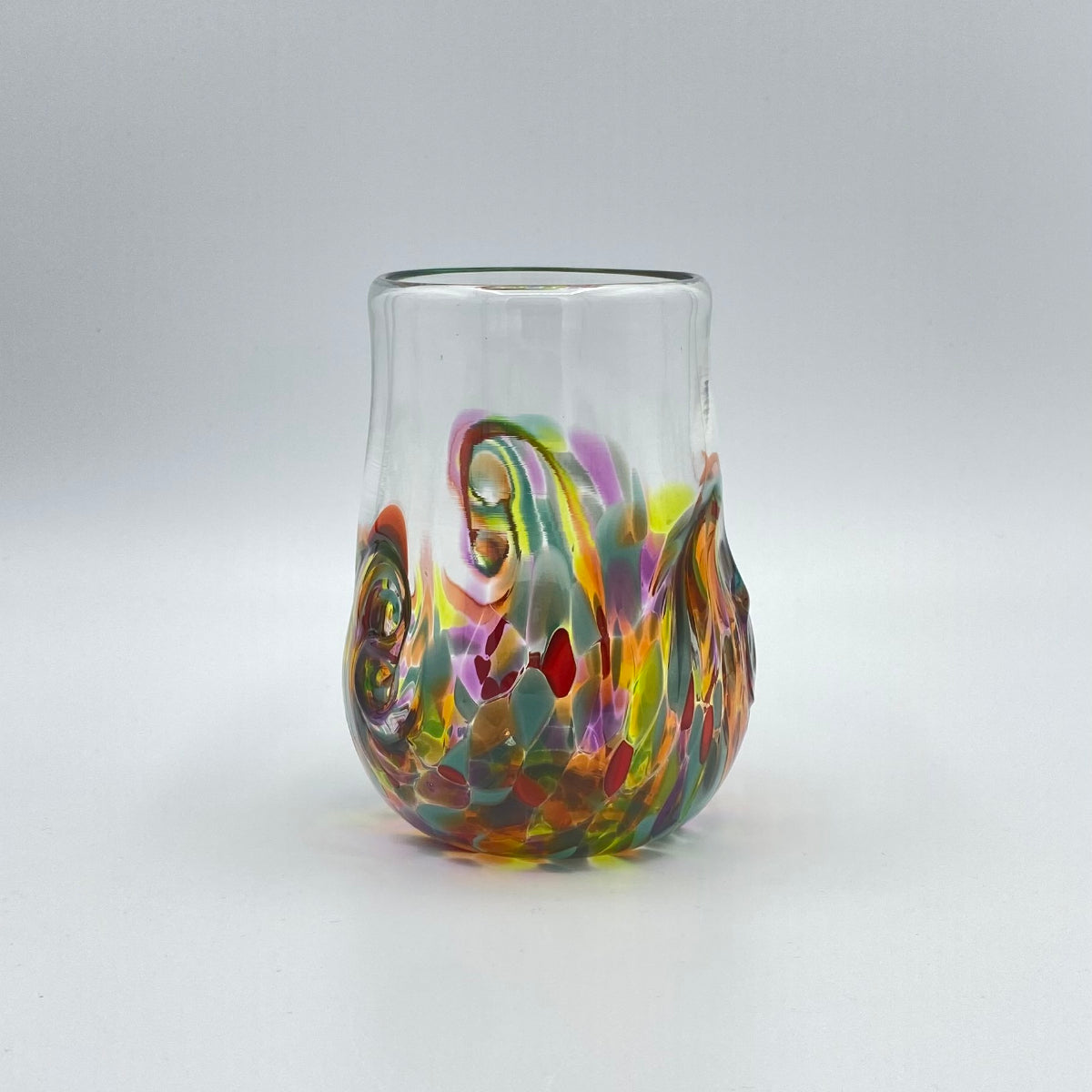 Hand Blown Glass - Twisty Cup