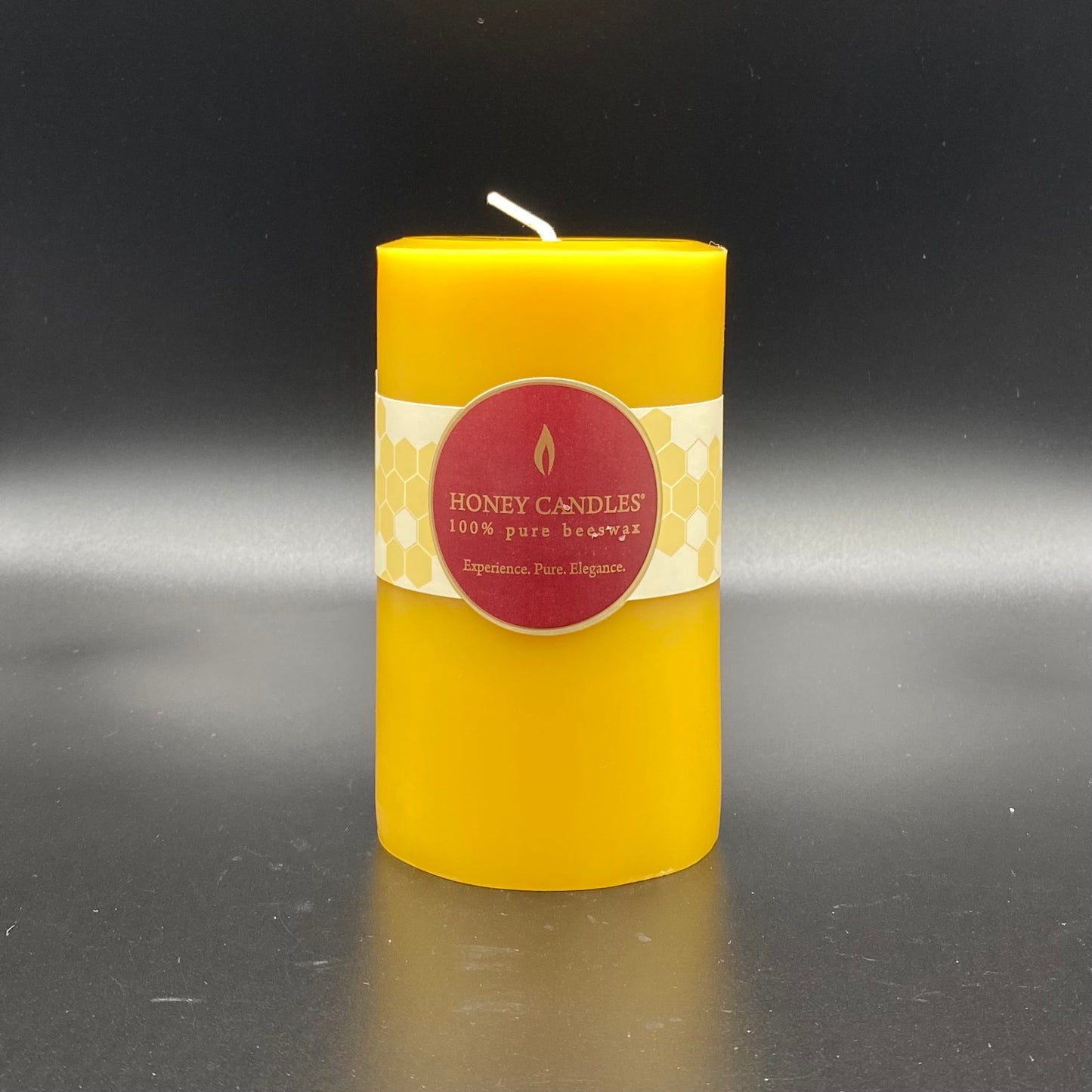 5" Pillar Beeswax Candle