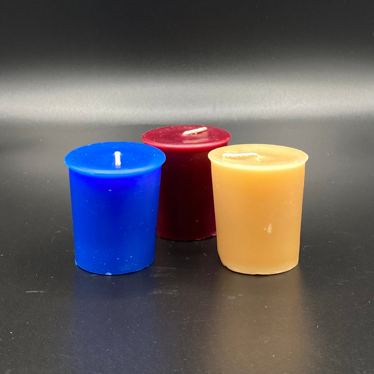 Bougies votives en cire d'abeille de 2 po